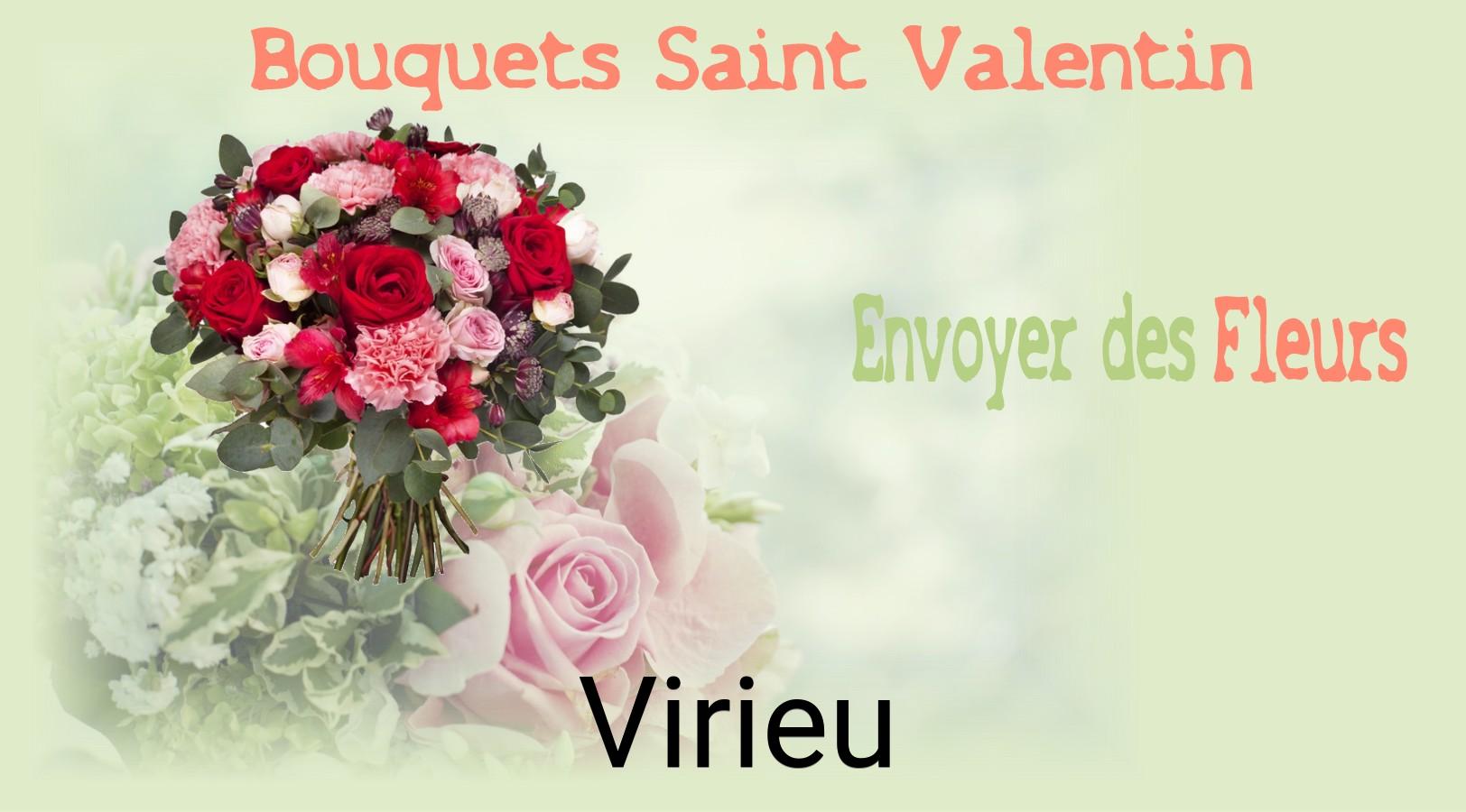 Roses de Saint-Valentin livrées à Virieu
