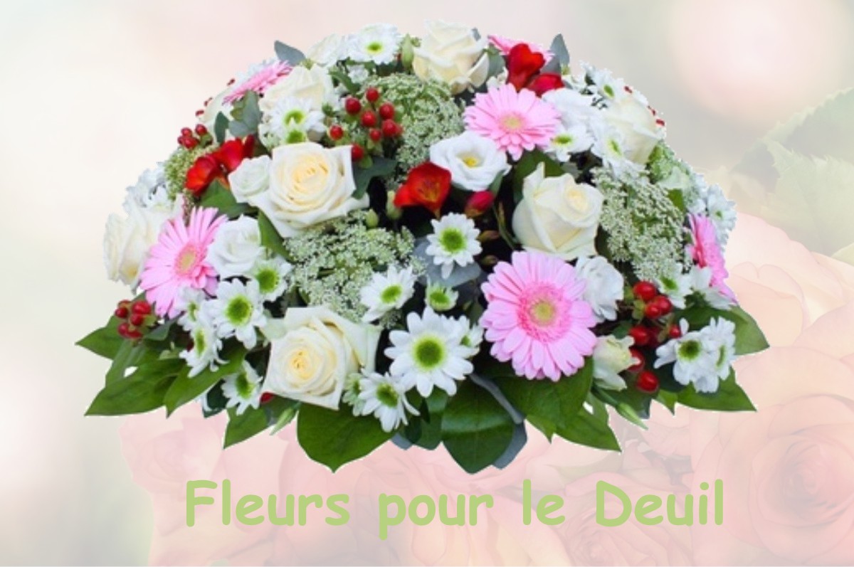 fleurs deuil VIRIEU